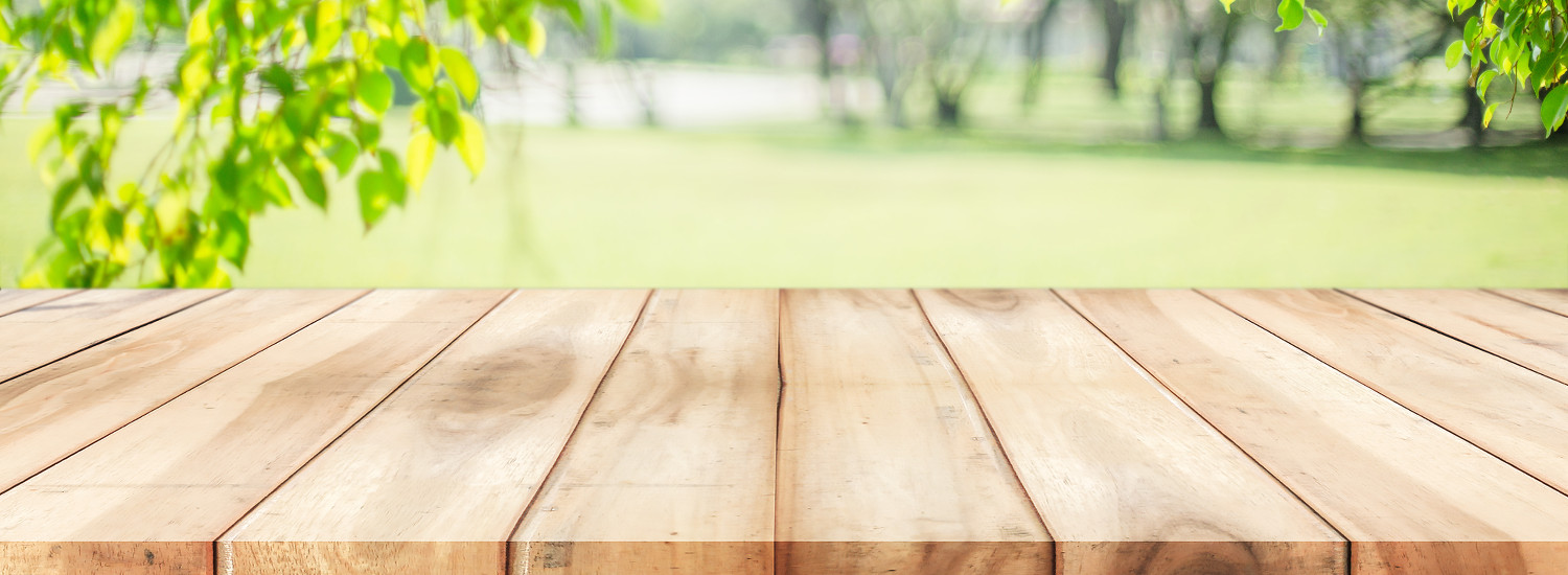 Back yard deck