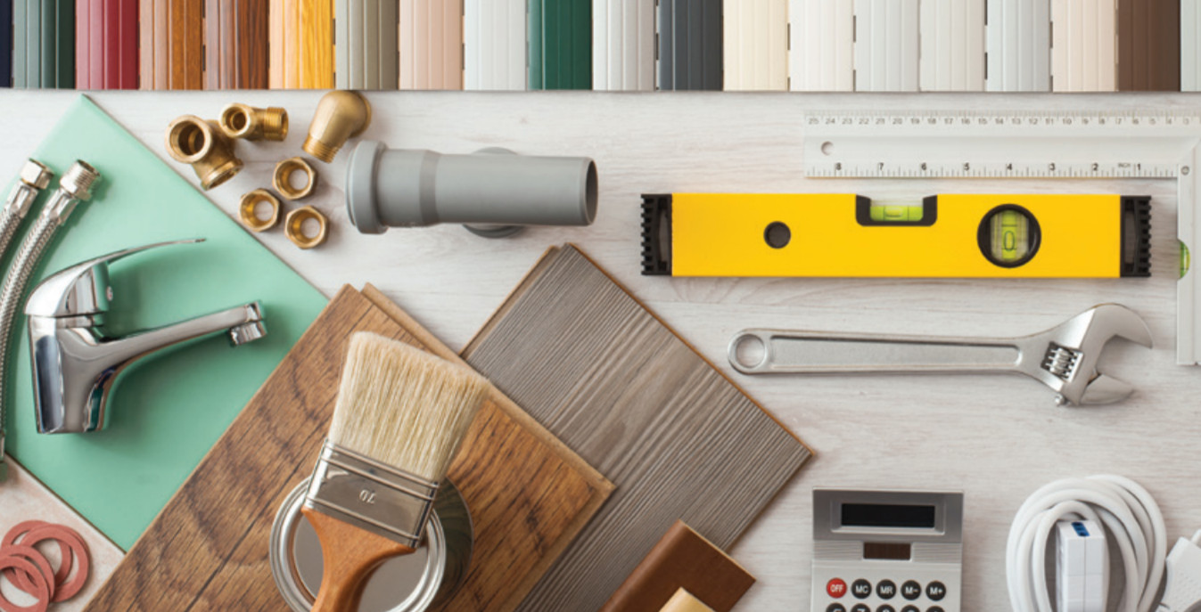 Photo of various home repair tools